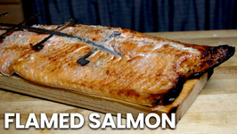 How To Make Flamed Salmon- For Juhannus Juhla
