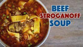 Glen Makes Beef Stroganoff Soup