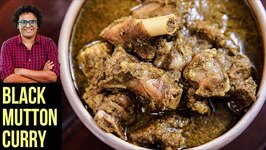 Black Mutton Curry Recipe - How To Make Kaala Mutton - Maharashtrian Mutton Recipe By Varun Inamdar