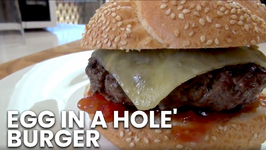 Egg In A Hole' Burger