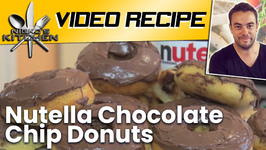 Nutella Chocolate Chip Donuts