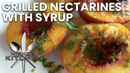 Grilled Nectarines With Syrup