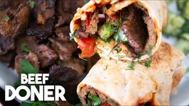 Beef Doner Kebab - 2 easy ways to make it at home!