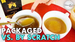 Bone Broth - Packed Or Homemade By Scratch? Unrehearsed Comparison