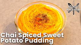 Chai Spiced Sweet Potato Pudding / Healthy Dessert