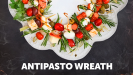 Antipasto Wreath - Quick Holiday Or Anytime Entertaining