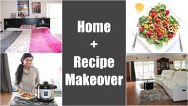 Home - Recipe Style Makeover Video - Spinach Walnut Raspberry Salad With Chickpeas