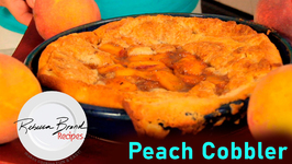 Peach Cobbler - Easy Classic Peach Cobbler Recipe Video