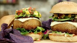 Childrens Birthday Party Special Recipe - Cheese Burger Recipe - The Bombay Chef - Varun Inamdar