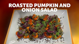 Roasted Pumpkin And Onion Salad