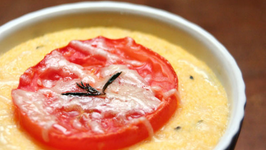 Polenta with Tomatoes and Savory