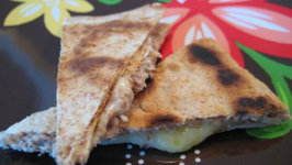 Chicken Bean and Cheese Quesadillas