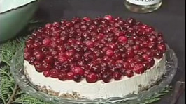 Raw Vegan Lemon-Cranberry Holiday Cheesecake Recipe