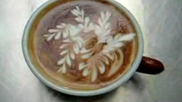 About Scottie Callaghan Exhibits His Latte Art