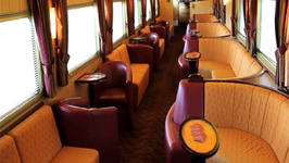 The Ghan Train. Luxury railway from Darwin to Adelaide Australia