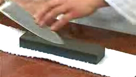 How to Sharpen a Kitchen Knife on a Stone