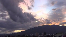 Scenic Sunset Time-lapse From Our Apartment Balcony in Chiang Mai, Thailand