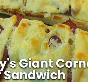 Betty's Giant Corned Beef Sandwich - St. Patrick's Day Recipe Video by ...