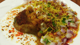 Ragda Pattice - Aloo Tikki Chat Recipe - Indian Street Food
