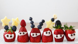 Strawberry Aliens - Healthy Snacks for Kids