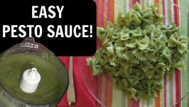 DIY Easy Pesto Sauce  Harvesting Basil  Craft Klatch How To