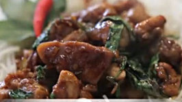 Thai Basil Chicken - Simple to Prepare - One Wok Pot dish