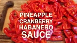 Pineapple Cranberry Habanero Sauce 