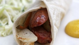 Smoked Sausage Wrap - Quick Meal Idea
