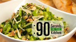90 Second Parmesan Celery Salad