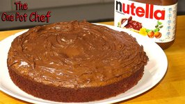 3 Ingredient Nutella Fudge Cake