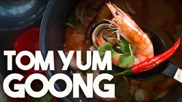 Tom Yum Goong - Thai Soup with Shrimp