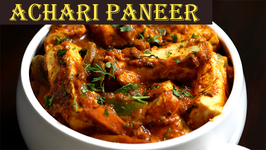 Achari Paneer Recipe  Pickled Flavour Cottage Cheese  Ruchi's Kitchen