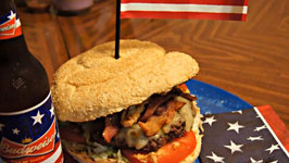 4th of July Firecracker Burger