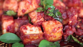 Paneer 65 - A Vegetarian Version of Chicken 65 Made with Fresh Cheese