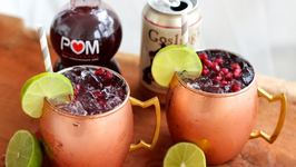 Cocktail Recipe: Pomegranate Moscow Mule 