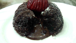 Eggless Molten Choco Lava Cake - Without Condensed Milk