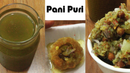 Pani and Filling For Pani Puri - Calcutta Style - Indian Street Food