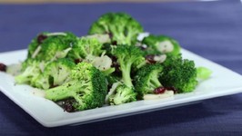 Broccoli Salad With Water Chestnuts And Dried Cranberries