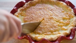 Lemon Buttermilk Pie Recipe - Thanksgiving Dessert
