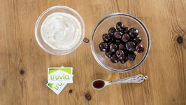Reduced Sugar Cherry Vanilla Smoothie with Truvia Natural Sweetener