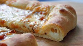 Cheesy Stuffed Crust Pizza
