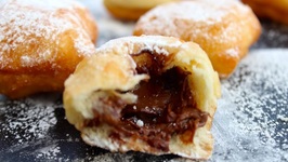 How To Make Nutella Stuffed Chocolate Beignets