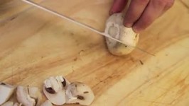 Knife Skills: How To Slice Mushrooms