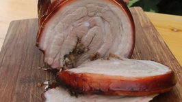 Porchetta From the Monolith - English Grill and BBQ