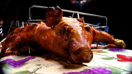 Cuban Lechn Asado- Pig Roast In The La Caja China