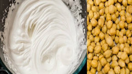 Make Whipped Cream from Chickpeas - Only 2 Ingredients  Aquafaba - Eggless Recipes Series