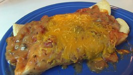 Betty's Ground Beef and Cheese Enchiladas