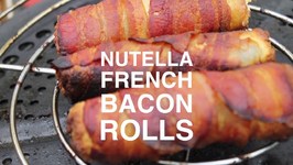 Nutella Bacon French Rolls