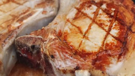 How to Grill Pork Chops on a Salt Plank - English Grill and BBQ Recipe