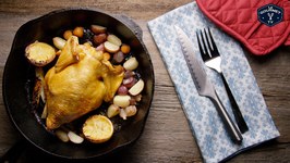 High Heat Roasted Chicken Recipe - 4K